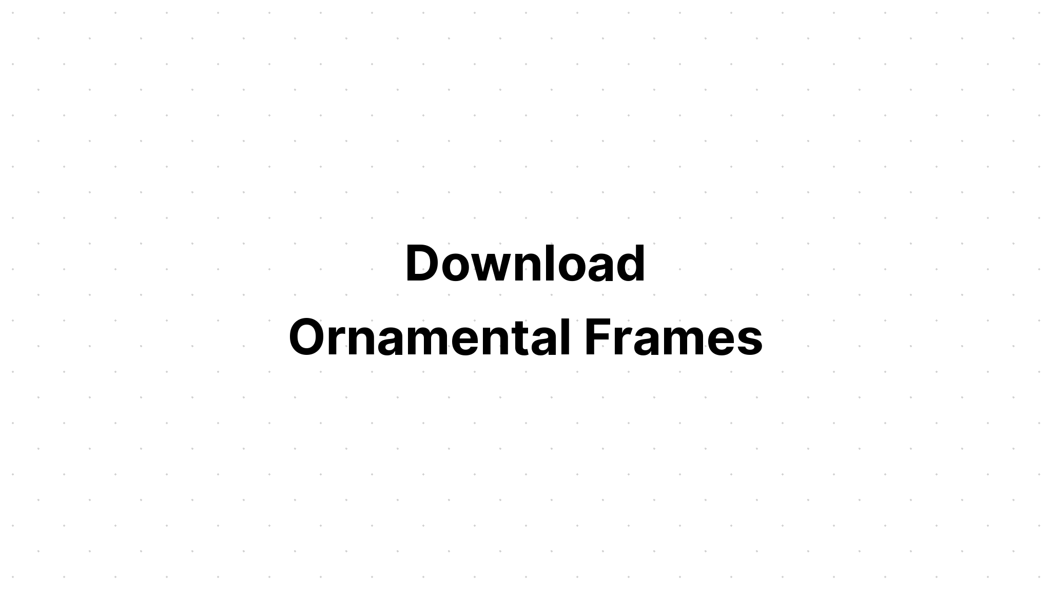 Download Square Frames Bundle SVG File